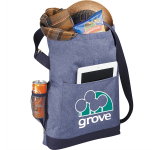 Chambray Foldover 11" Tablet Tote