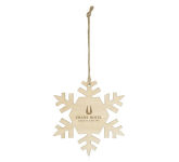 Wood Ornament - Snowflake